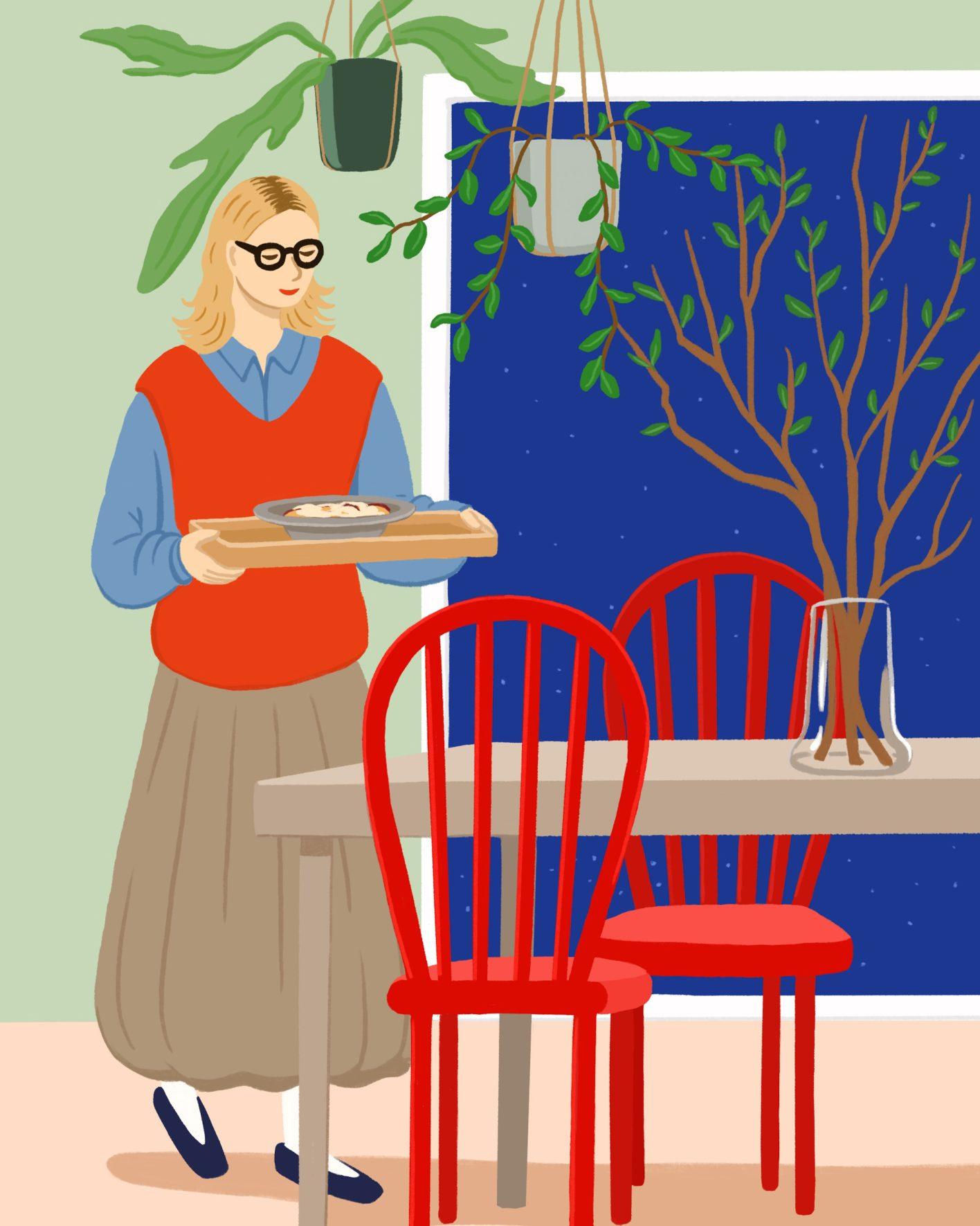 突然の寒さの訪れに。「さつまいもとホワイトチョコのとろけるデザート」