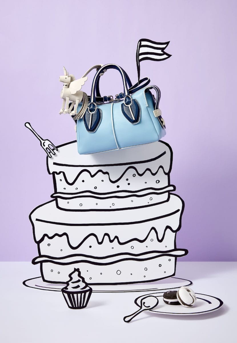 トッズ　リミテッドエディション　バッグ　Dスタイリング　ミスターバグス ユニコーン　 - Slide:1