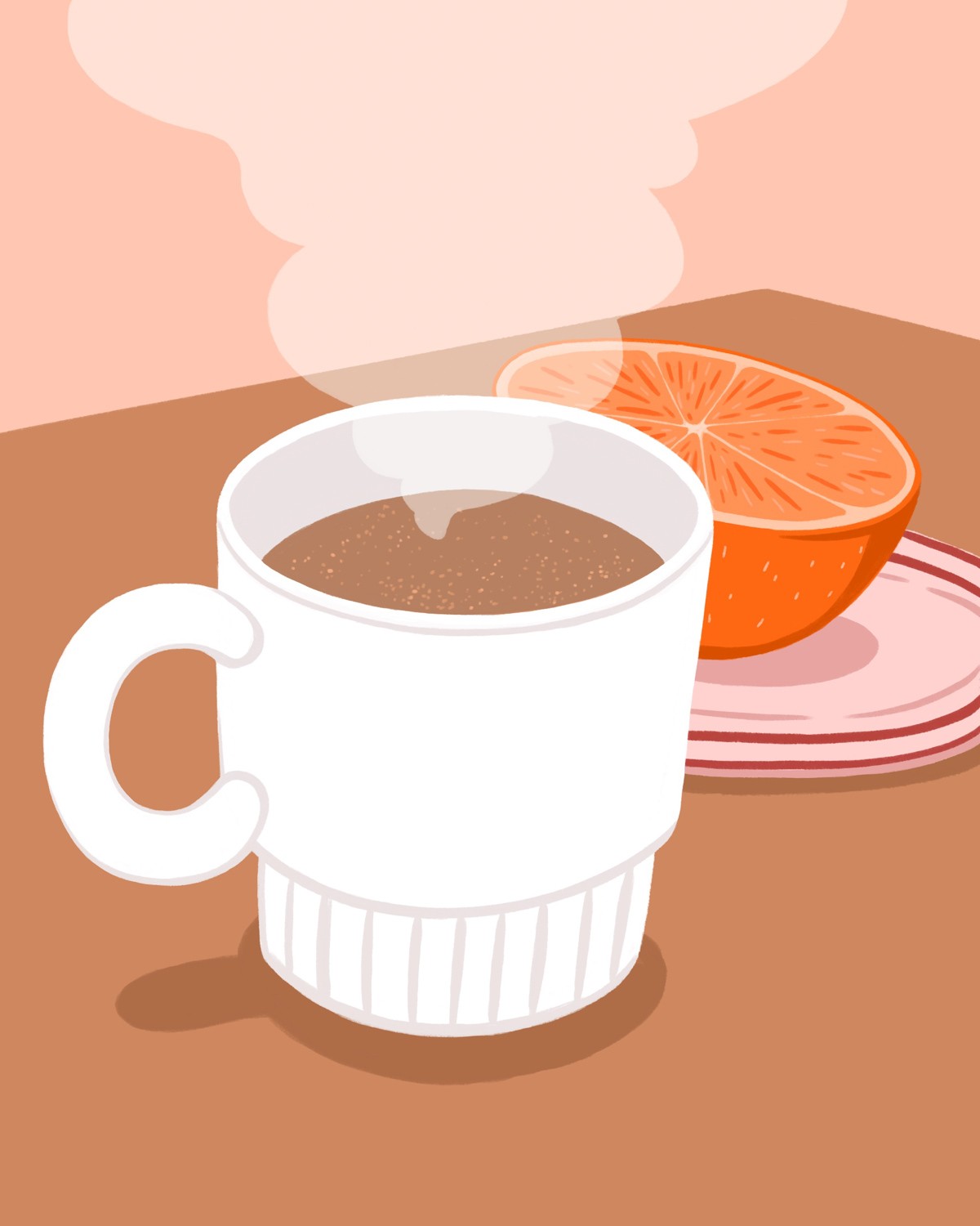 新しい出合い、新しい楽しみ「スパイス蜜柑ココア」