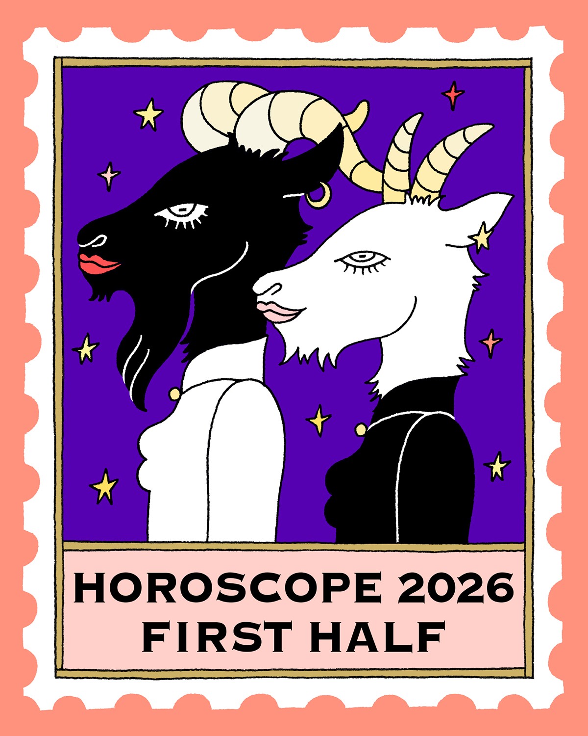 12星座別2026年上半期のお告げ　章月綾乃の「白ヤギさん、黒ヤギさんからの開運レター」