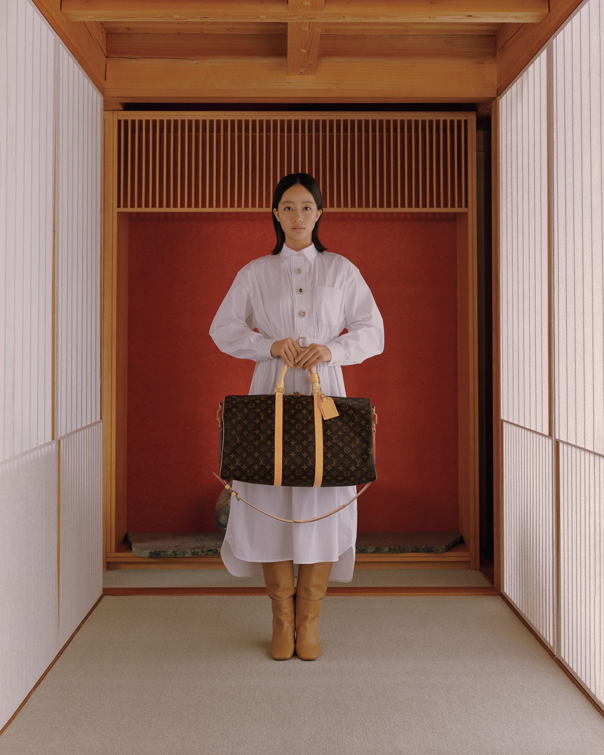 池端杏慈 meets〈Louis Vuitton〉