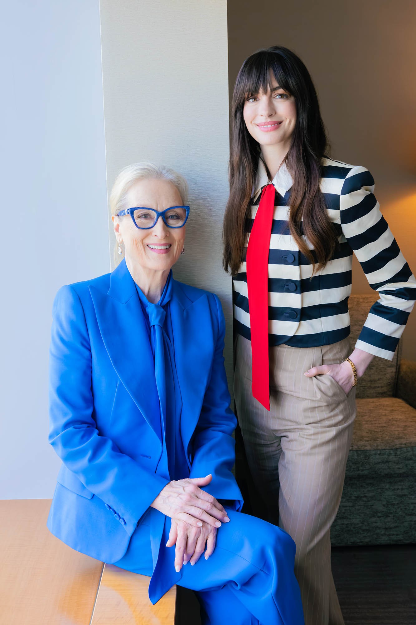 メリル・ストリープ、アン・ハサウェイ